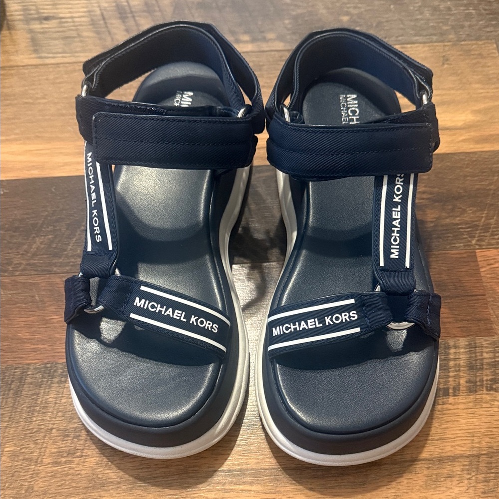 Michael Kors Navy Blue Sandals